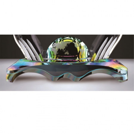 화이트 칼라 크리스탈 상패 #5