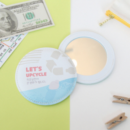 업싸이클 풀컬러 원형손거울 #2