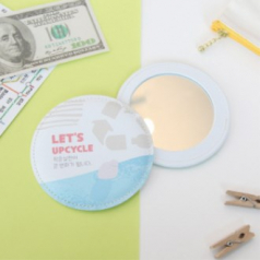 업싸이클 풀컬러 원형손거울