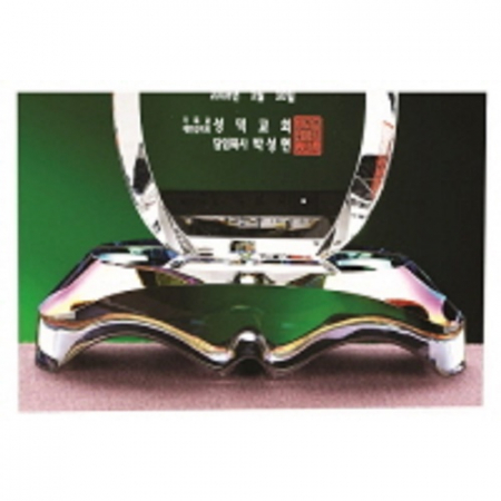 물방울 크리스탈 상패 #4