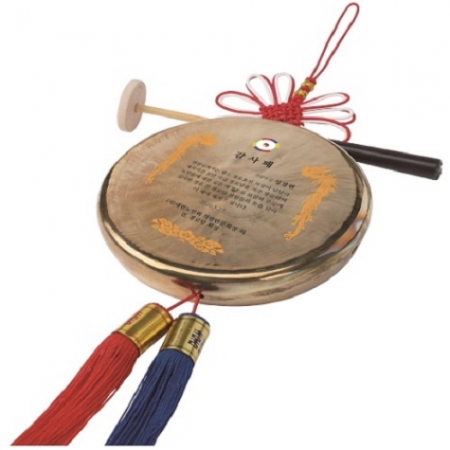 괭과리 장식 상패 #2