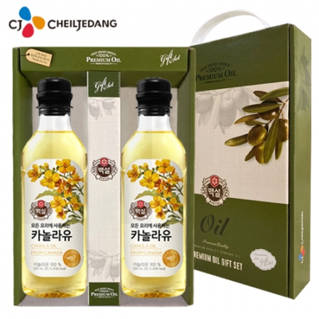 백설 카놀라유 2p 선물세트 #2