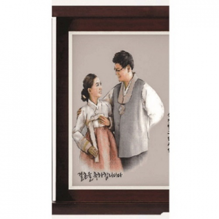 명품 고전패 수채화 책패상패 #5