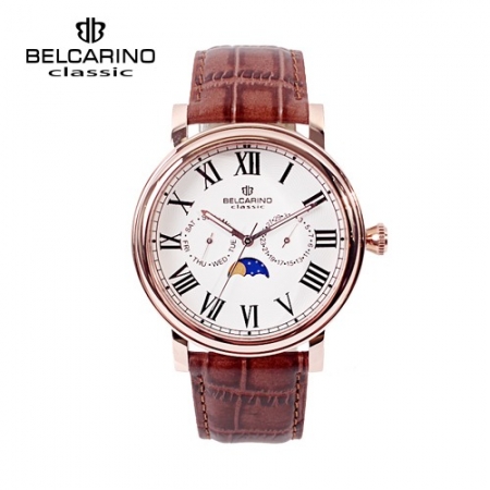 [BC6183RW] 벨카리노 로즈골드 문페이스 멀티 워치 #2