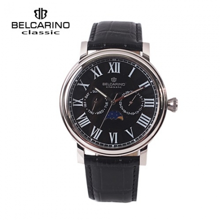 [BC6183SB] 벨카리노 실버 문페이스 멀티 워치 #2