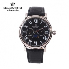 [BC6183SB] 벨카리노 실버 문페이스 멀티 워치