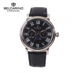 [BC6183SB] 벨카리노 실버 문페이스 멀티 워치
