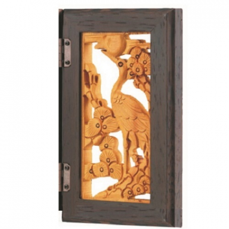 왠지 입체  금송학 봉황 금도금 고전패 #5