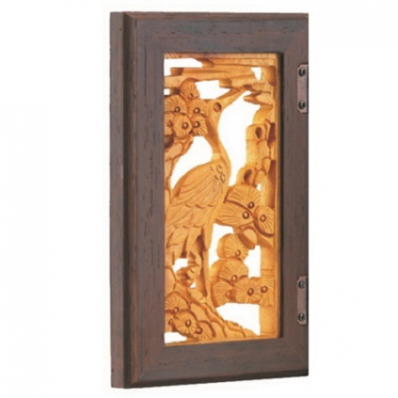 왠지 입체  금송학 봉황 금도금 고전패 #3