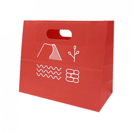 아트지 인쇄 끈없는 쇼핑백 (무광) 270*100*230mm // 제작 #2