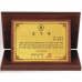 작은이미지: 골드99.9% 순금 가로형 가리비 상패 #2