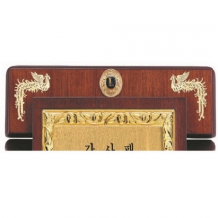 명품 골드99.9% 순금 세로형 가리비 상패 #3