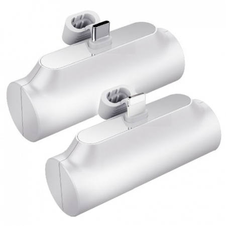 엑티몬 미니 보조배터리 5000mAh C타입, 8P 택 #2