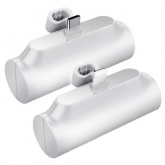 엑티몬 미니 보조배터리 5000mAh C타입, 8P 택