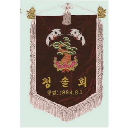 세로형 자수기 4 은색수술 #2