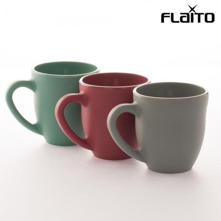 실리콘 손잡이 머그컵 / 깨지지 않는 컵 #2