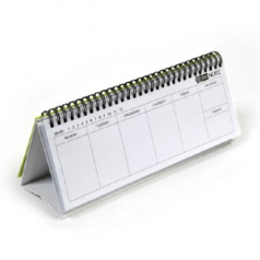 탁상용 하드 커버 매직 플래너 (대) (스탠드형)