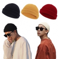 와치캡 레옹비니 골지 숏 비니