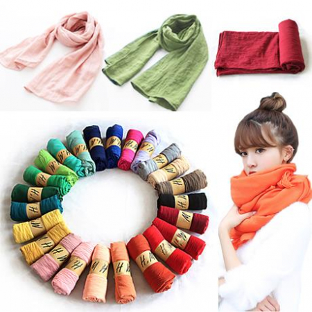 롱 무지 스카프 24종 #2