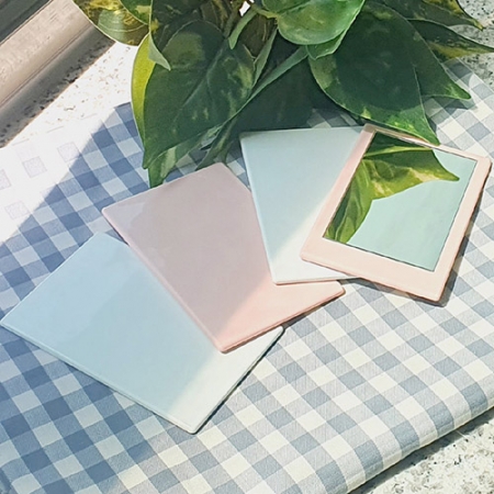 슬림 단면 거울 피치 & 화이트 #3