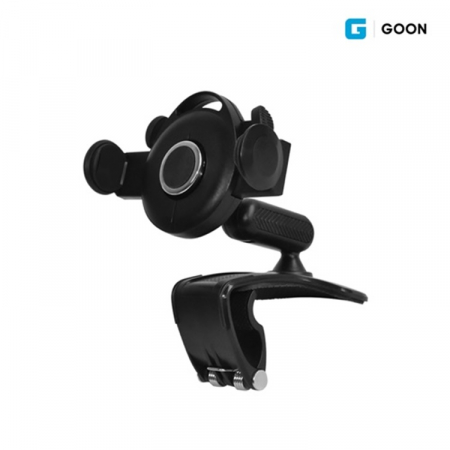 지군 CDR- 970 차량용 원터치 계기판 거치대 클립형 #2