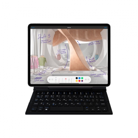 엑스트라 gni- 602 접이식 무선 블루투스 키보드 #4