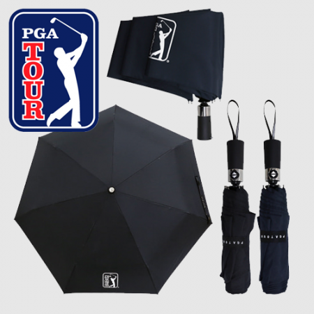 PGA 3단 7K 완전자동 무지 우산 #2