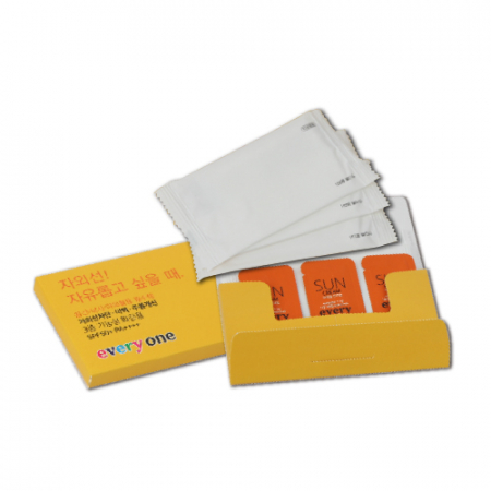 에브리원 1g 선크림 3매+물티슈 3매 #2