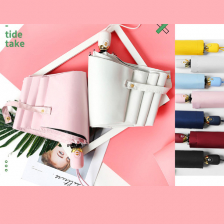 듀홈 마카롱 암막 자외선 차단 완전 자동 매직 양우산 #4