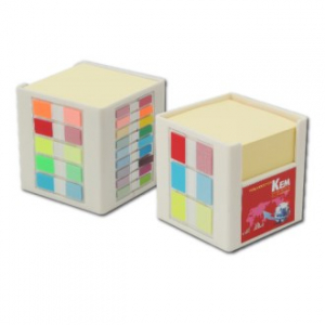 메모 큐브 (전면광고형) 점착메모