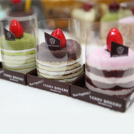 송월 테리베이커리 티라미슈 케익 핸드타올 #2