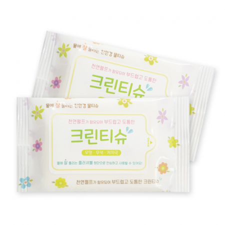 종이 비데 물티슈 (10매) #2