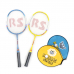 작은이미지: 롤링스타즈 키즈 베드민턴 라켓2입 헤드커버 포함 세트 #2