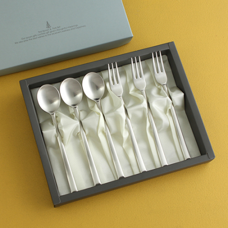 티티 티스푼 포크 6P 과일포크 세트 #2