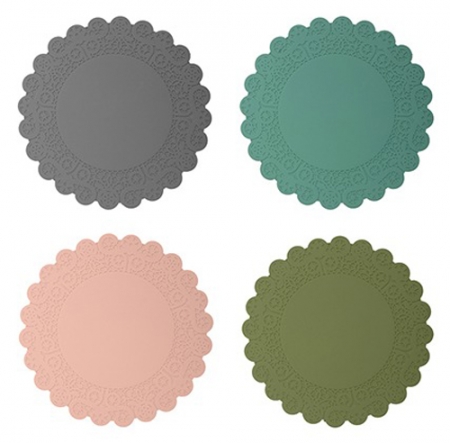 실리콘 레이스 럭셔리 냄비받침 // 국산 #2