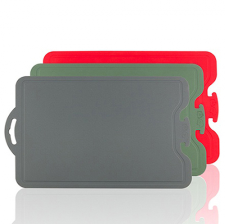 실리콘 접이식 조용한 도마 (대) // 국산 #2