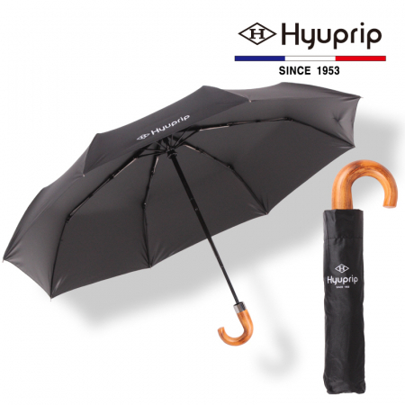 협립 3단 슈퍼 암막 고밀도 원목곡자 완전 자동우산, 양산 #2