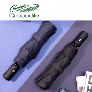 크로커다일 3단 매직 솔리드 전자동 우산