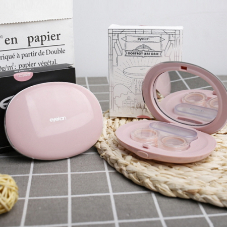 EL 컴팩트 거울 내장 렌즈 케이스 BKH006 #2