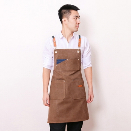 EL 스타일리스트 전문가용 데님 앞치마 CBH159 #2