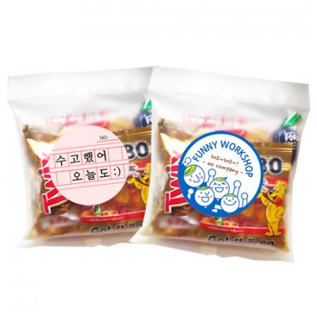 포켓 과자A+디자인 스티커 #2