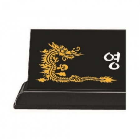 삼각 블랙 크리스탈 명패4 #3