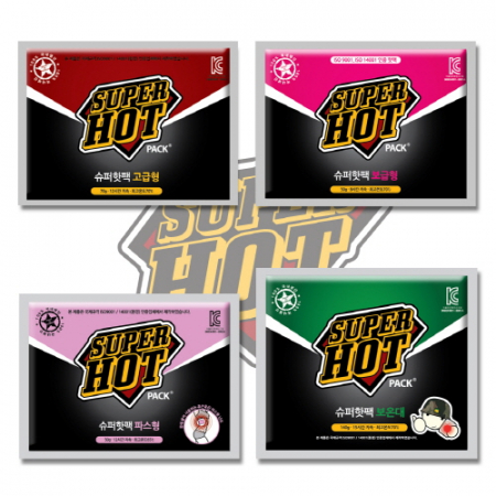 국내제조 붙이는 SUPER HOT 핫팩 ㅡ 50g #3