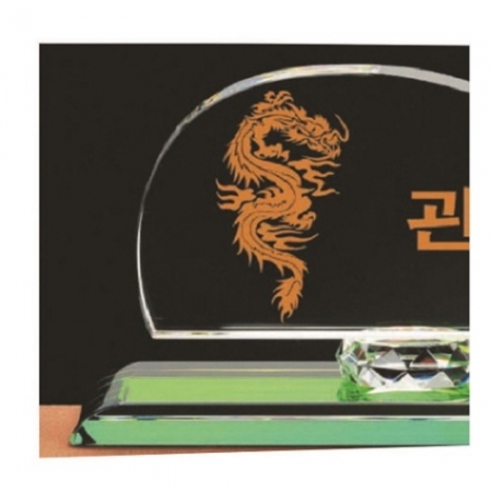 화이트 칼라 크리스탈 명패 7 #3