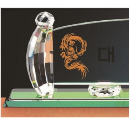 그린 칼라 크리스탈 명패 6 #3