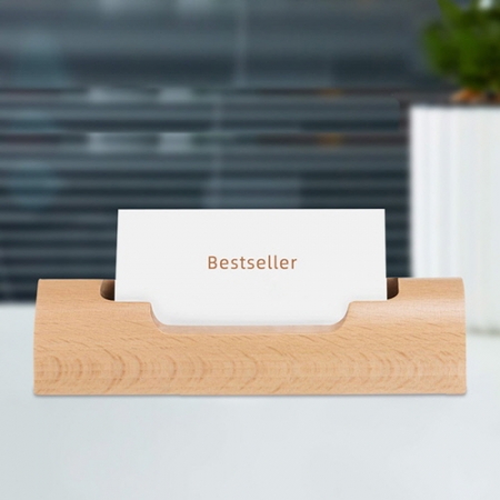 MP 원통형 원목 명함함 CAH393 #2