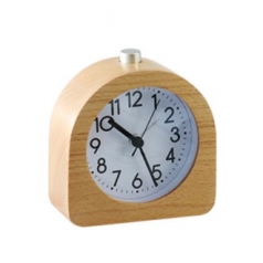 MP 타원 조명 원목 탁상시계 DAH013