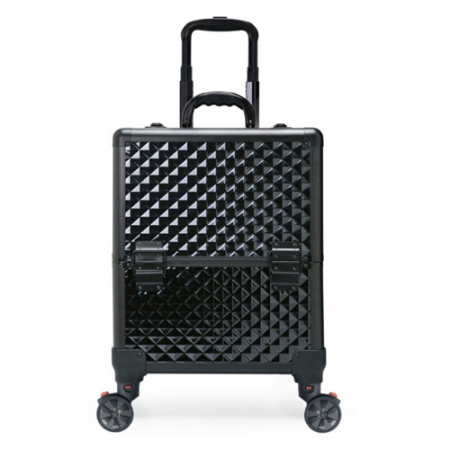 EL 에코라이프 다이아몬드 메이크업 전문가 가방, 알루미늄 하드 케이스 CAH316 #2