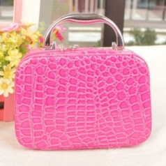 EL 에코라이프 하드 케이스 화장품 메이크업 박스 파우치 (소) CAH311