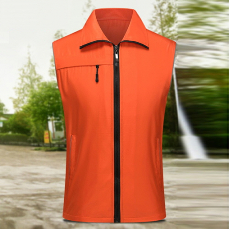 EL 가슴 포켓 카라 단체 조끼 CAH305 #2